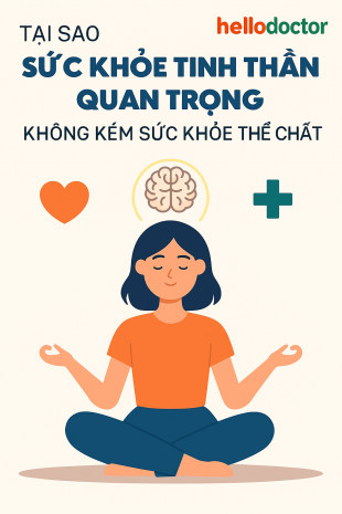 Tại sao sức khỏe tinh thần quan trọng không kém sức khỏe thể chất