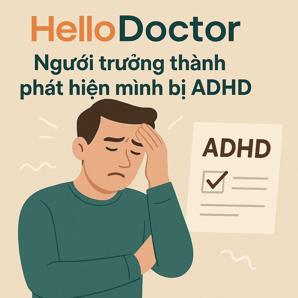 Người trưởng thành phát hiện mình bị ADHD