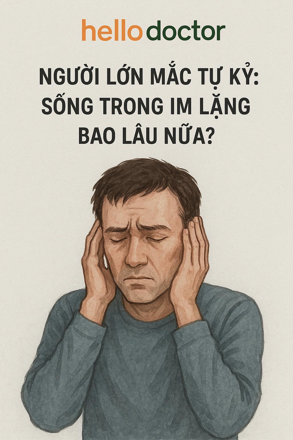 Người lớn mắc tự kỷ: Sống trong im lặng bao lâu nữa?