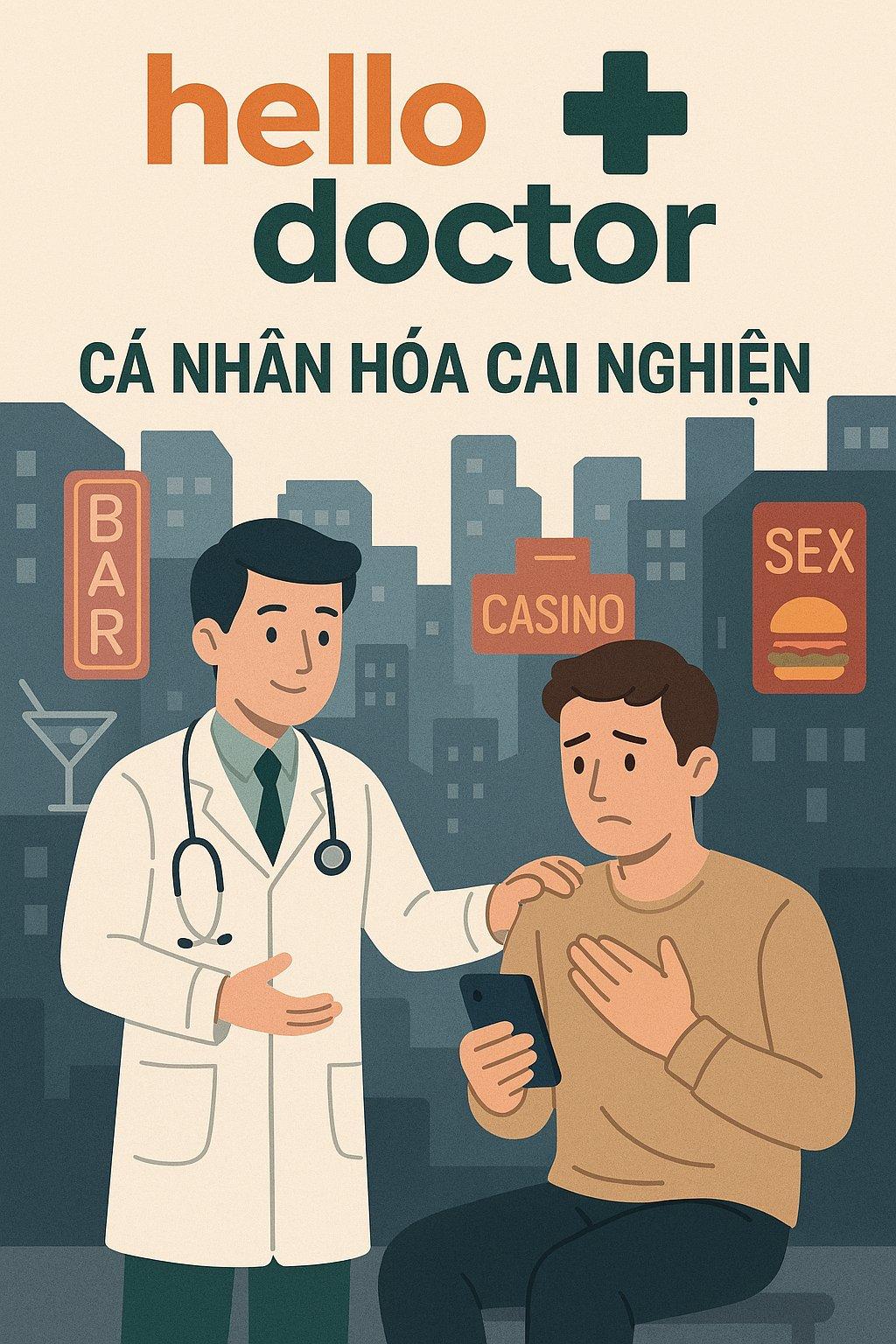 Cá nhân hóa cai nghiện cho người sống tại thành phố lớn với nhiều cám dỗ