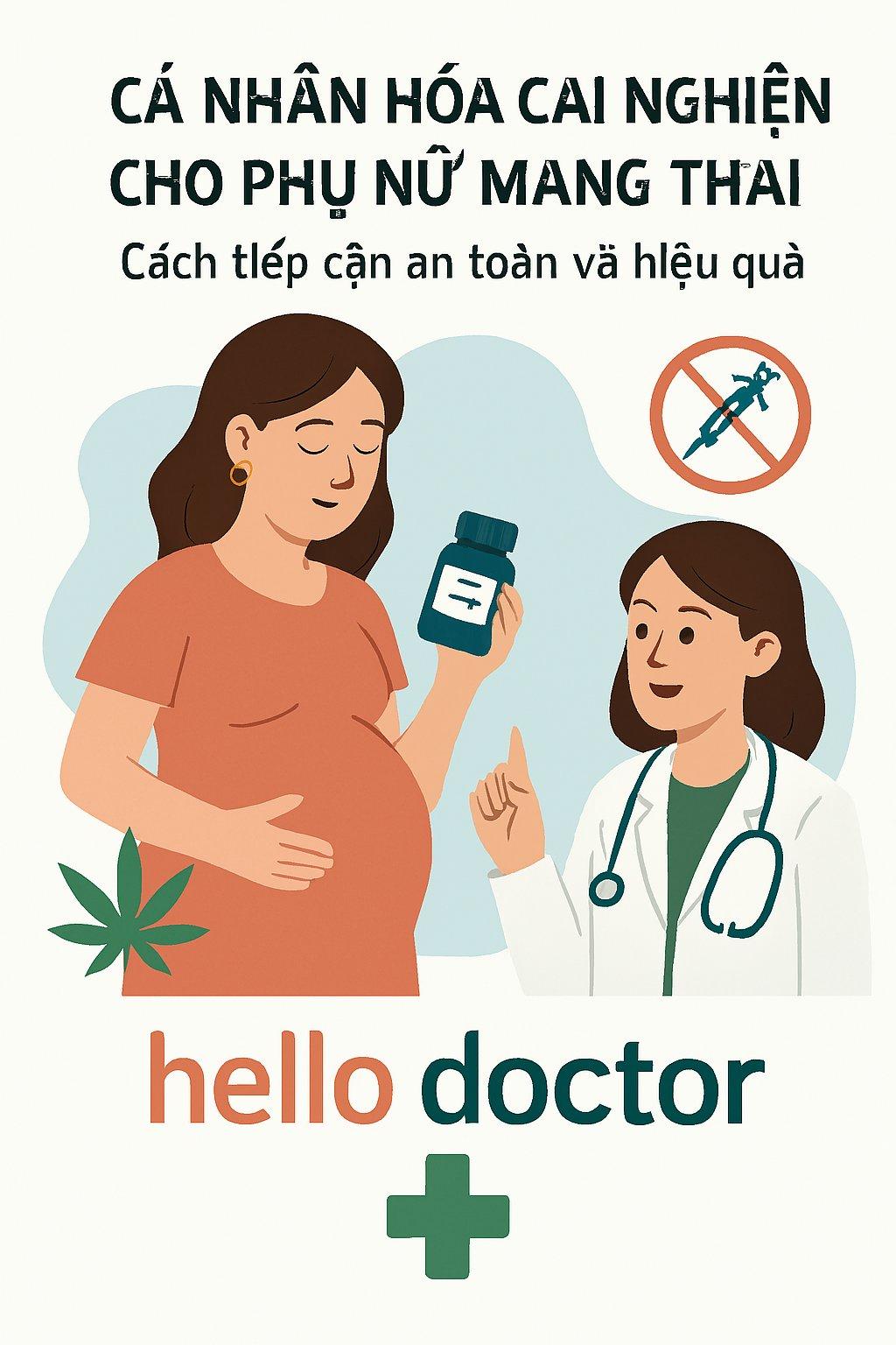 Cá nhân hóa cai nghiện cho phụ nữ mang thai – Cách tiếp cận an toàn và hiệu quả
