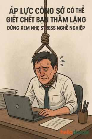 Áp lực công sở có thể giết chết bạn thầm lặng – Đừng xem nhẹ stress nghề nghiệp Áp lực công sở có thể giết chết bạn thầm lặng – Đừng xem nhẹ stress nghề nghiệp