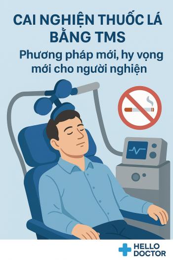 Cai nghiện thuốc lá bằng TMS – Phương pháp mới, hy vọng mới cho người nghiện