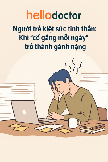Người trẻ kiệt sức tinh thần: Khi “cố gắng mỗi ngày” trở thành gánh nặng
