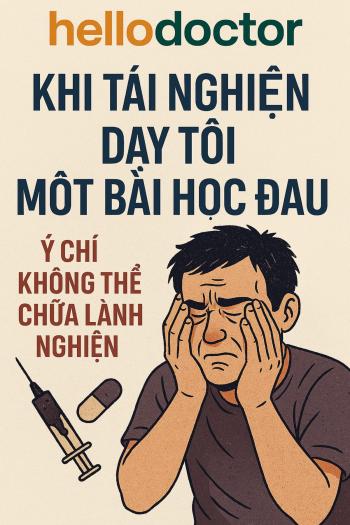 Khi tái nghiện dạy tôi một bài học đau: Ý chí không thể chữa lành nghiện