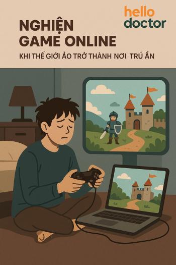 Nghiện game online – khi thế giới ảo trở thành nơi trú ẩn