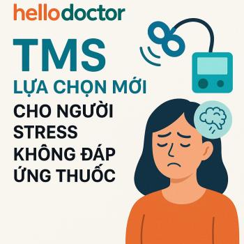 TMS – Lựa chọn mới cho người stress không đáp ứng thuốc