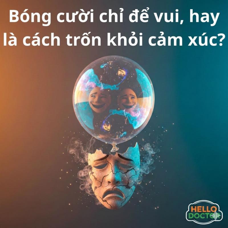 Bóng cười chỉ để vui, hay là cách trốn khỏi cảm xúc?