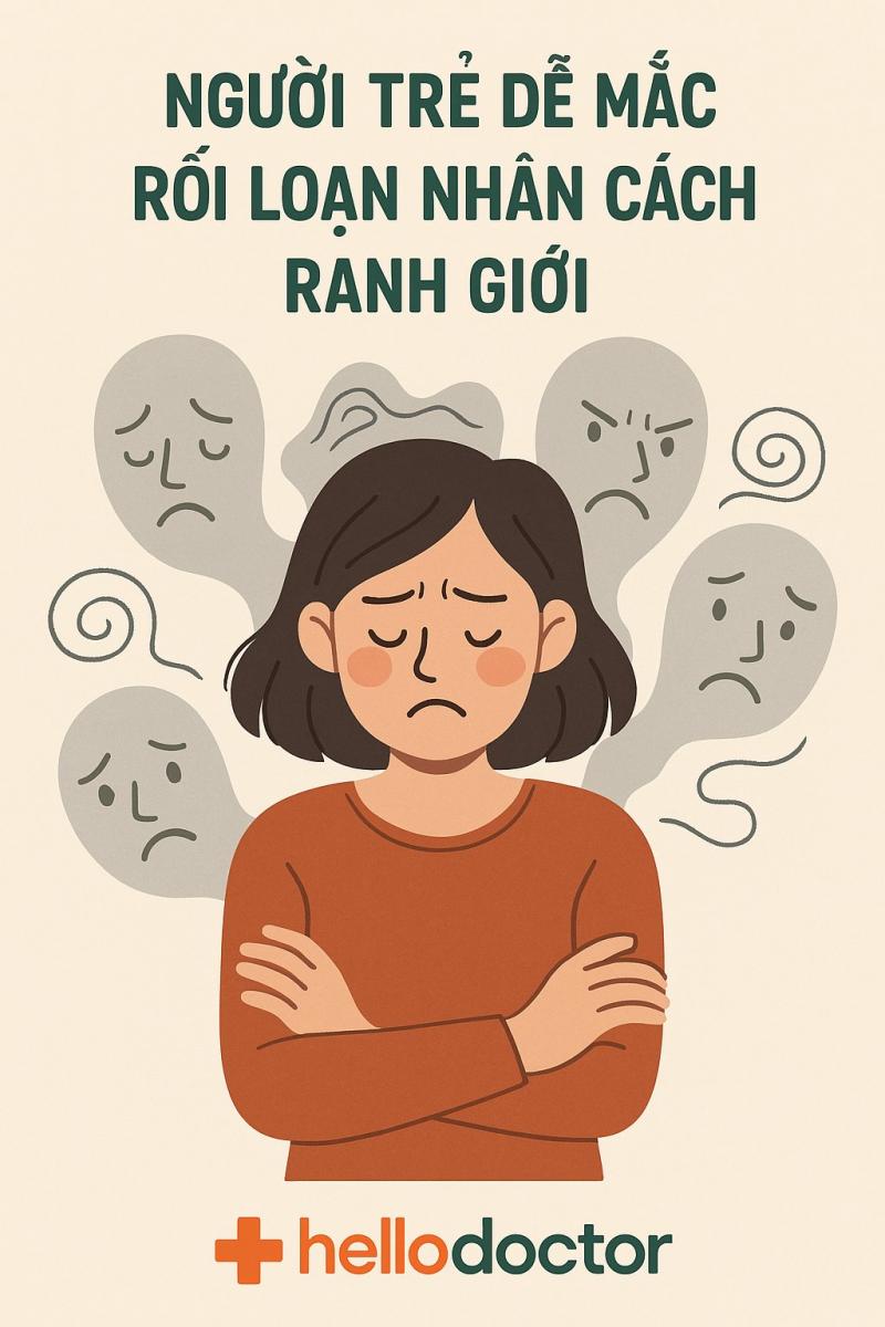 Người trẻ dễ mắc rối loạn nhân cách ranh giới