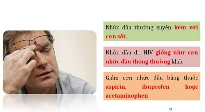 Các dấu hiệu và triệu chứng của nhiễm HIV cấp tính