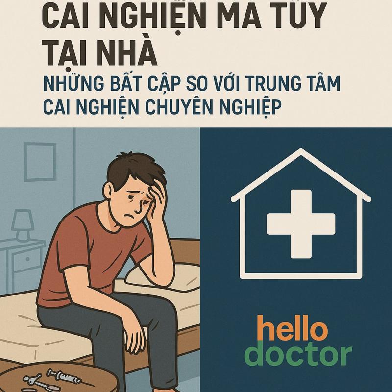 Cai nghiện ma túy tại nhà – Những bất cập so với trung tâm cai nghiện chuyên nghiệp