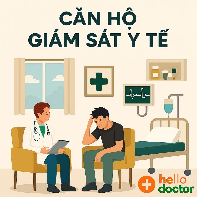 Căn hộ giám sát y tế cho bệnh nhân lạm dụng thuốc kích thích mức độ nặng