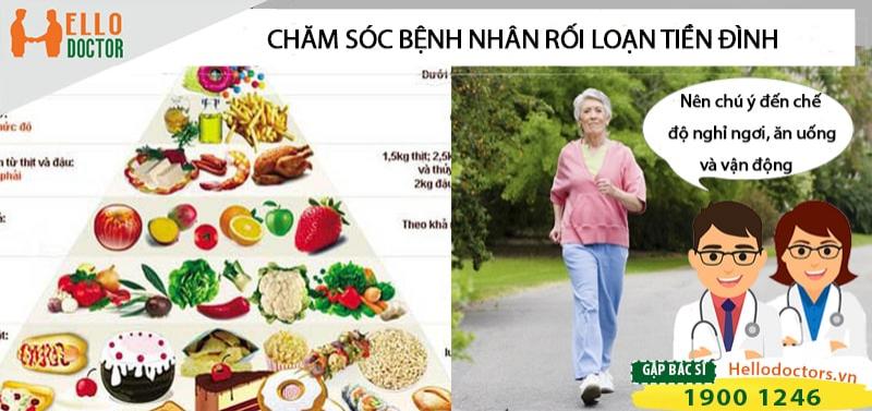Chăm sóc bệnh nhân rối loạn tiền đình và những điều cần lưu ý Chăm sóc bệnh nhân rối loạn tiền đình và những điều cần lưu ý