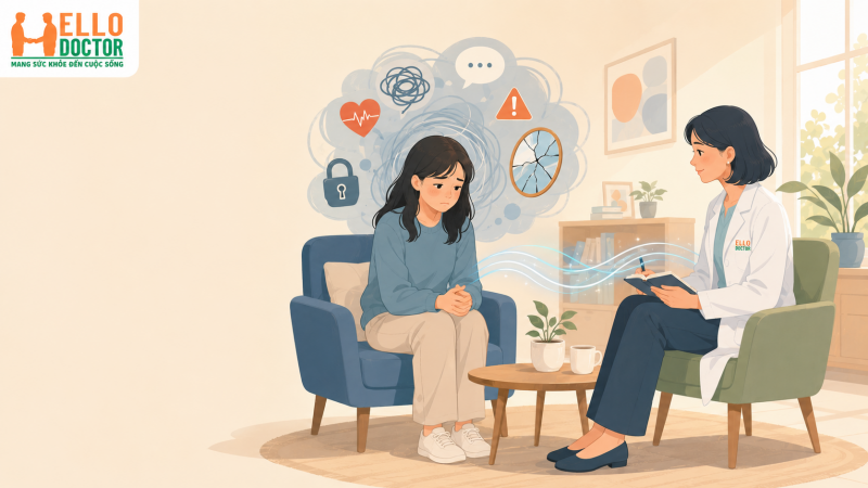 Rối loạn lo âu trầm cảm ở người trẻ: Khi mệt mỏi kéo dài là dấu hiệu bệnh