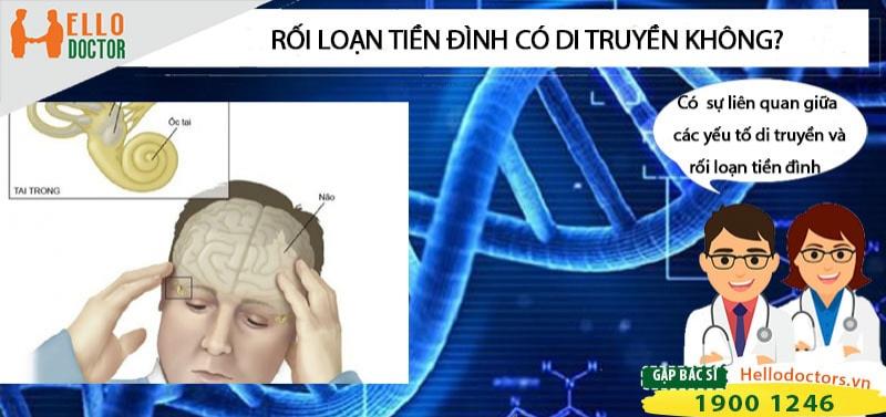 Chia sẻ: bệnh rối loạn tiền đình có di truyền không?