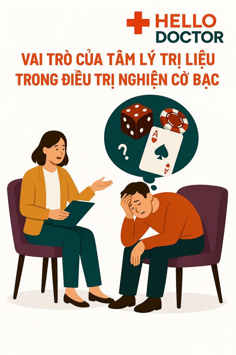 Vai trò của tâm lý trị liệu trong điều trị nghiện cờ bạc Vai trò của tâm lý trị liệu trong điều trị nghiện cờ bạc
