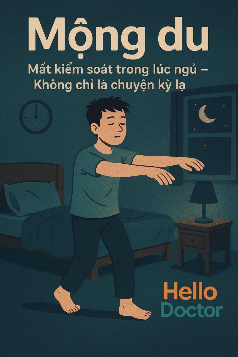 Mộng du, mất kiểm soát trong lúc ngủ – Không chỉ là chuyện kỳ lạ