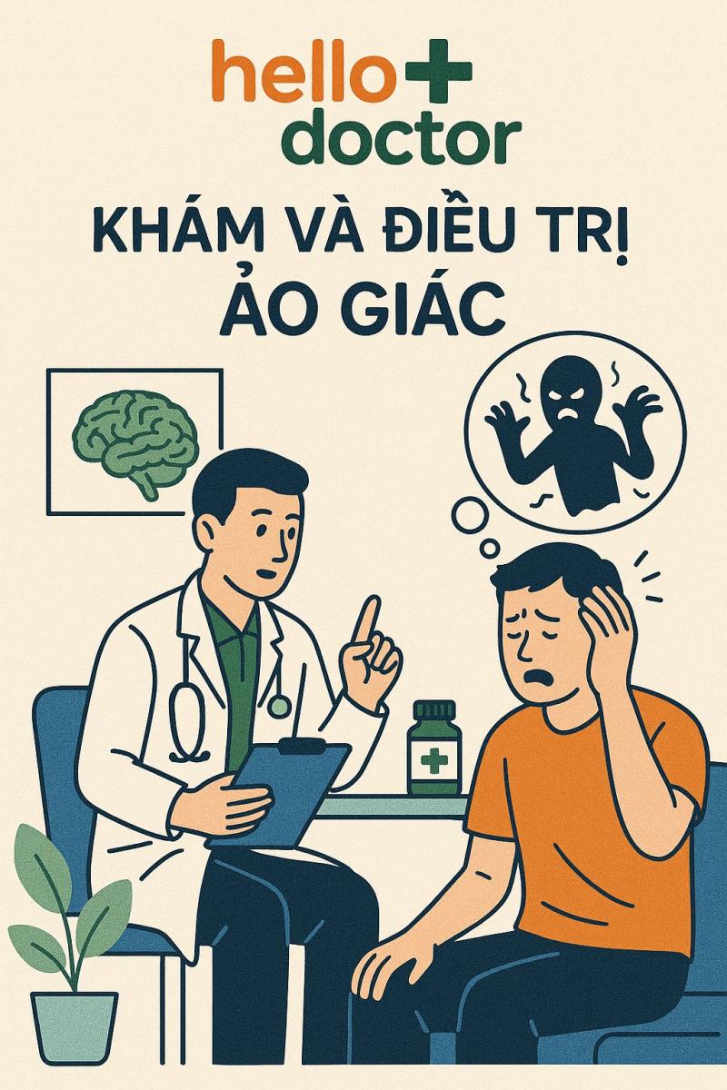 Khám và điều trị ảo giác tại Hello Doctor – Quy trình chuẩn quốc tế Khám và điều trị ảo giác tại Hello Doctor – Quy trình chuẩn quốc tế