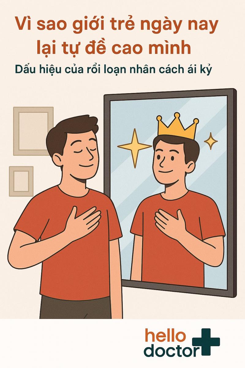 Vì sao giới trẻ ngày nay lại tự đề cao mình – Dấu hiệu của rối loạn nhân cách ái kỷ