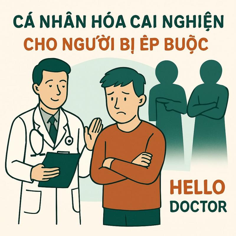 Cá nhân hóa cai nghiện cho người bị ép buộc đi cai (gia đình, pháp luật)