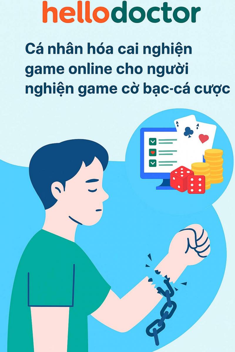 Cá nhân hóa cai nghiện game online cho người nghiện game cờ bạc – cá cược Cá nhân hóa cai nghiện game online cho người nghiện game cờ bạc – cá cược