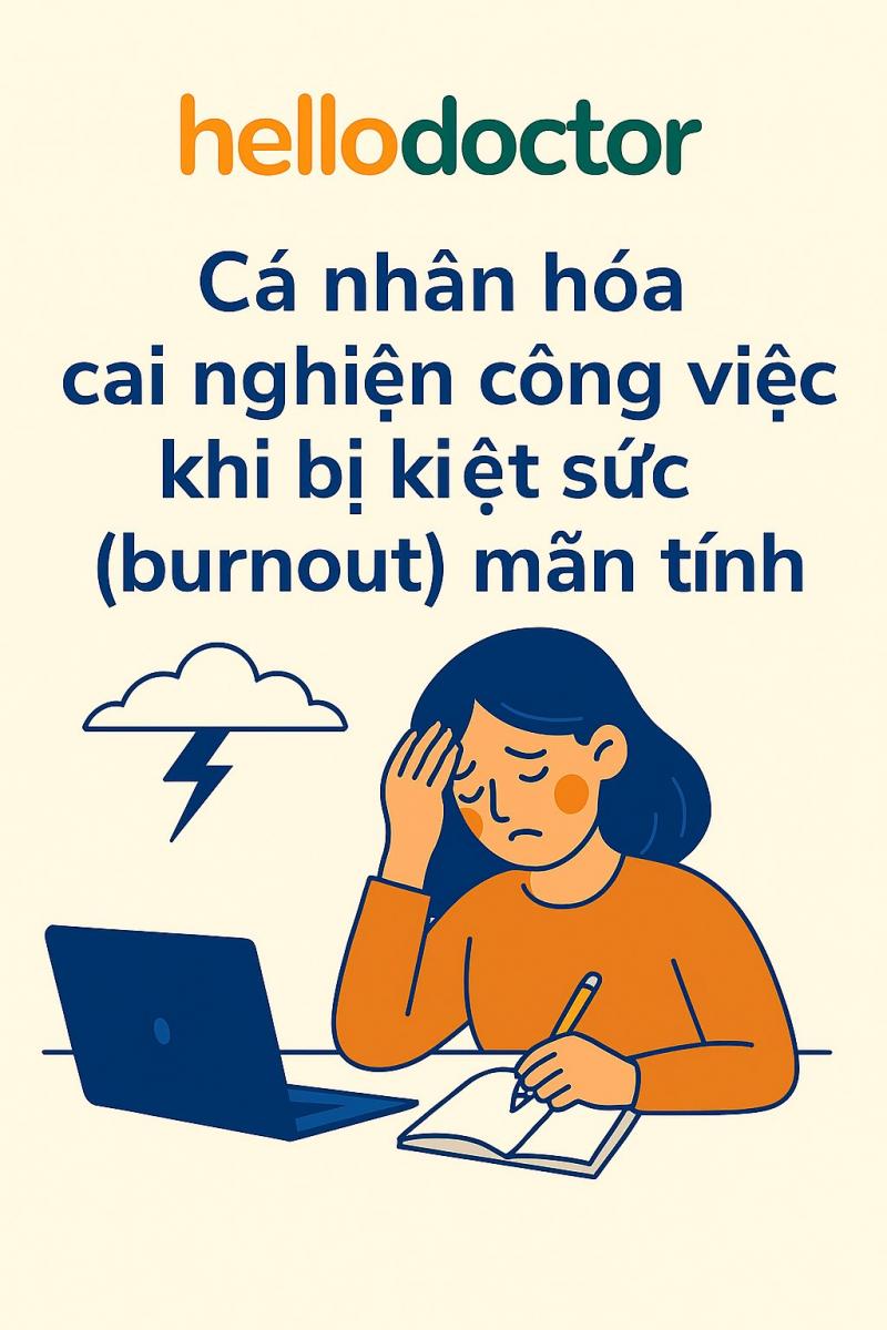 Cá nhân hóa cai nghiện công việc khi bị kiệt sức (burnout) mãn tính Cá nhân hóa cai nghiện công việc khi bị kiệt sức (burnout) mãn tính