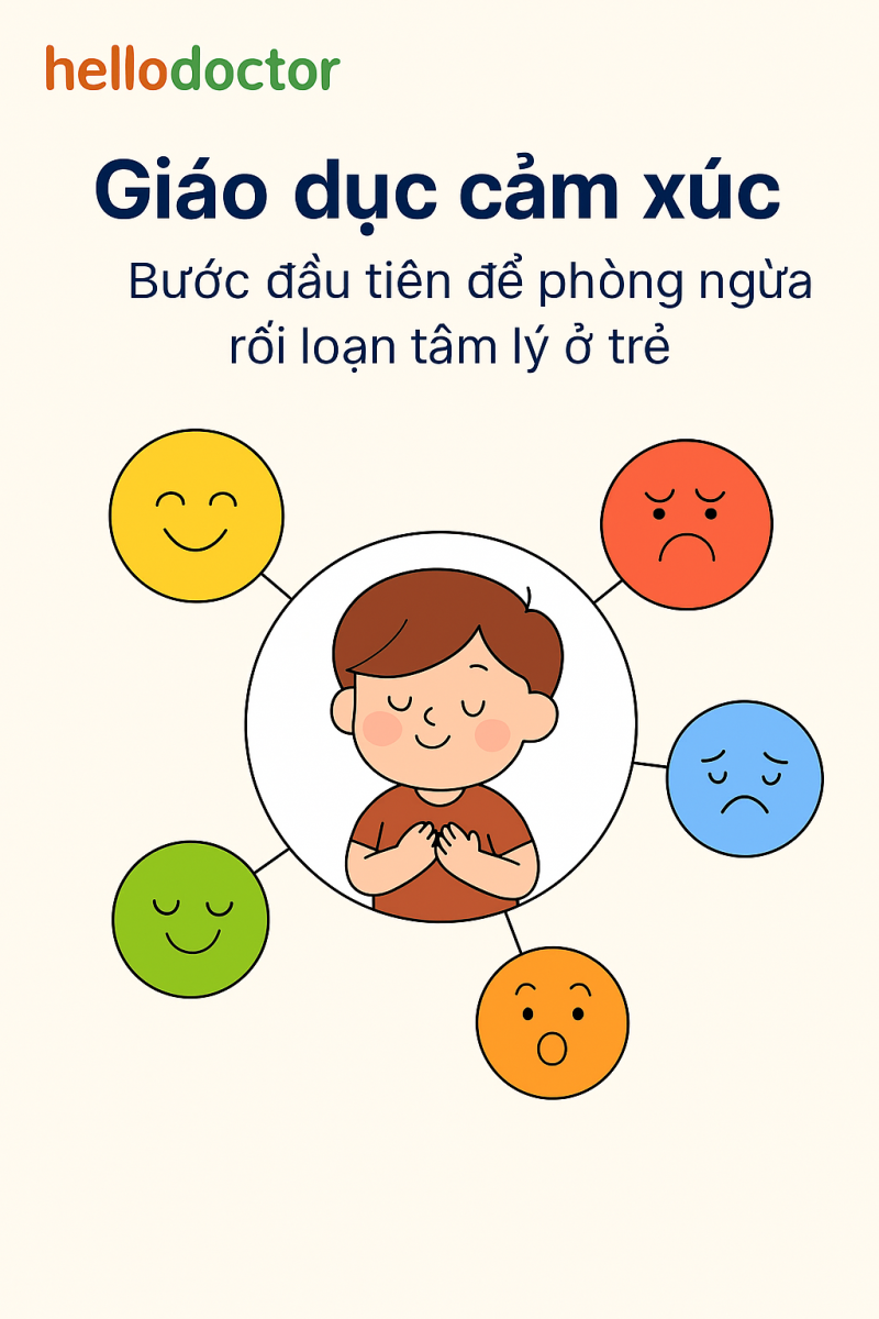 Giáo dục cảm xúc – Bước đầu tiên để phòng ngừa rối loạn tâm lý ở trẻ