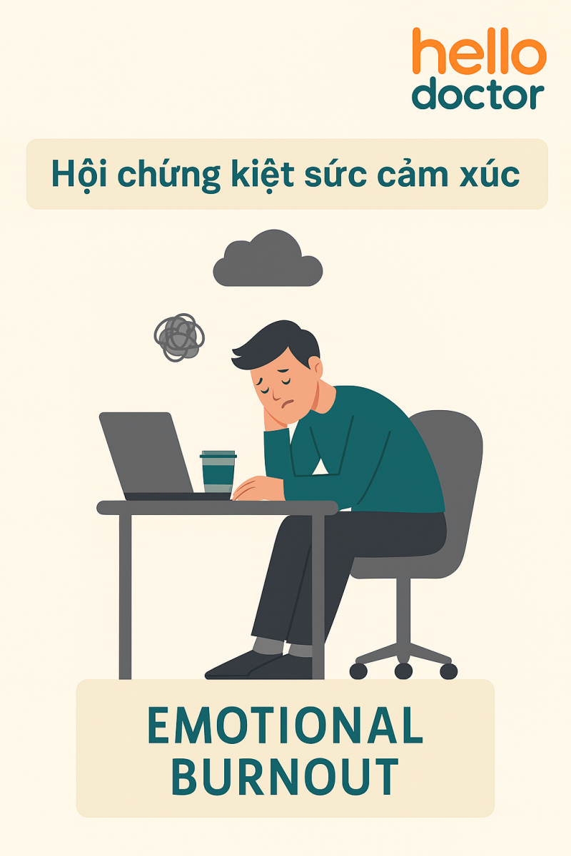 Hội chứng kiệt sức cảm xúc (emotional burnout) – tiền đề của trầm cảm hiện đại