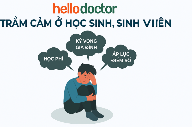 TRẦM CẢM Ở HỌC SINH, SINH VIÊN: HỌC PHÍ, KỲ VỌNG GIA ĐÌNH, ÁP LỰC ĐIỂM SỐ