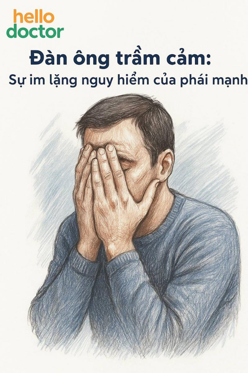 Đàn ông trầm cảm: Sự im lặng nguy hiểm của phái mạnh