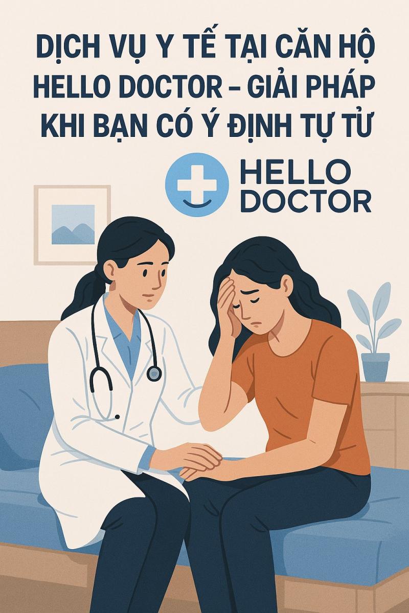 Dịch vụ y tế tại căn hộ Hello Doctor – Giải pháp khi bạn có ý định tự tử Dịch vụ y tế tại căn hộ Hello Doctor – Giải pháp khi bạn có ý định tự tử