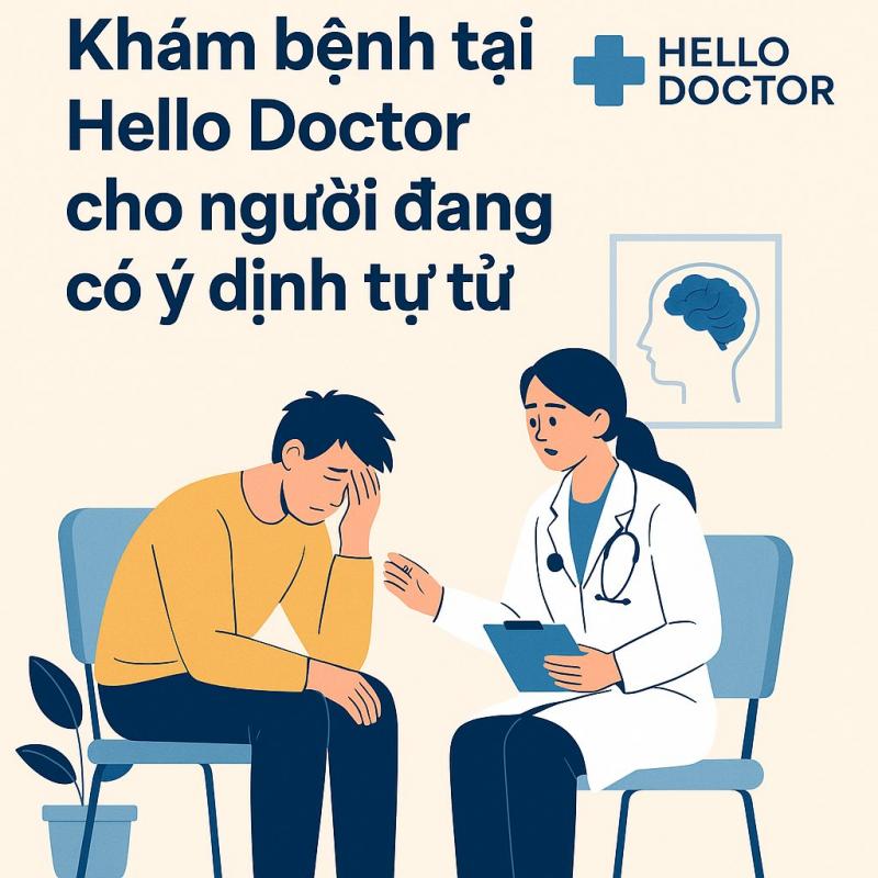 Khám bệnh tại Hello Doctor cho người đang có ý định tự tử Khám bệnh tại Hello Doctor cho người đang có ý định tự tử