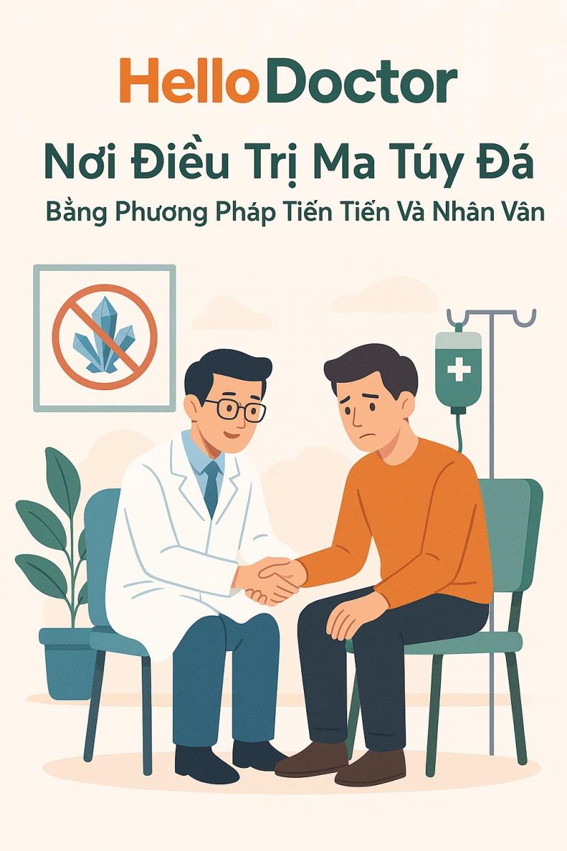 Nơi cai nghiện ma túy đá bằng phương pháp tiên tiến và nhân văn - Hello Doctor