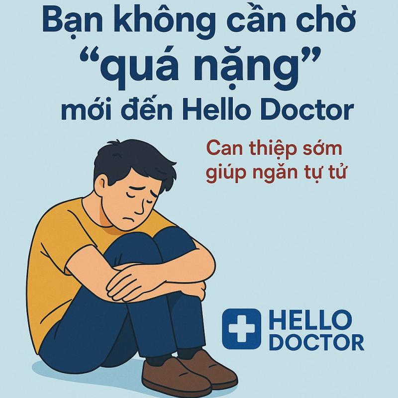Can thiệp sớm giúp ngăn tự tử