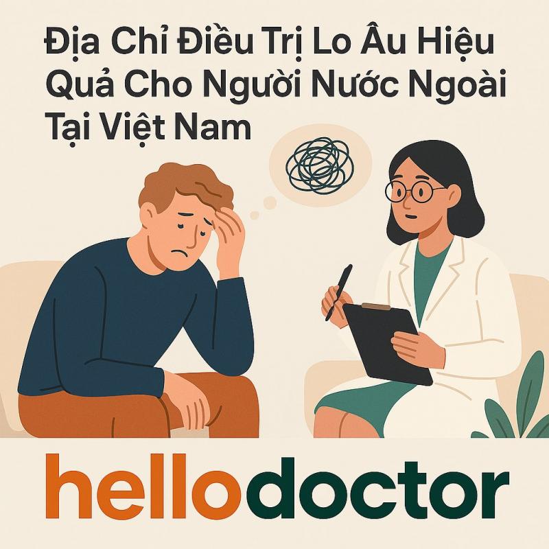 Địa chỉ điều trị lo âu hiệu quả cho người nước ngoài sống tại Việt Nam