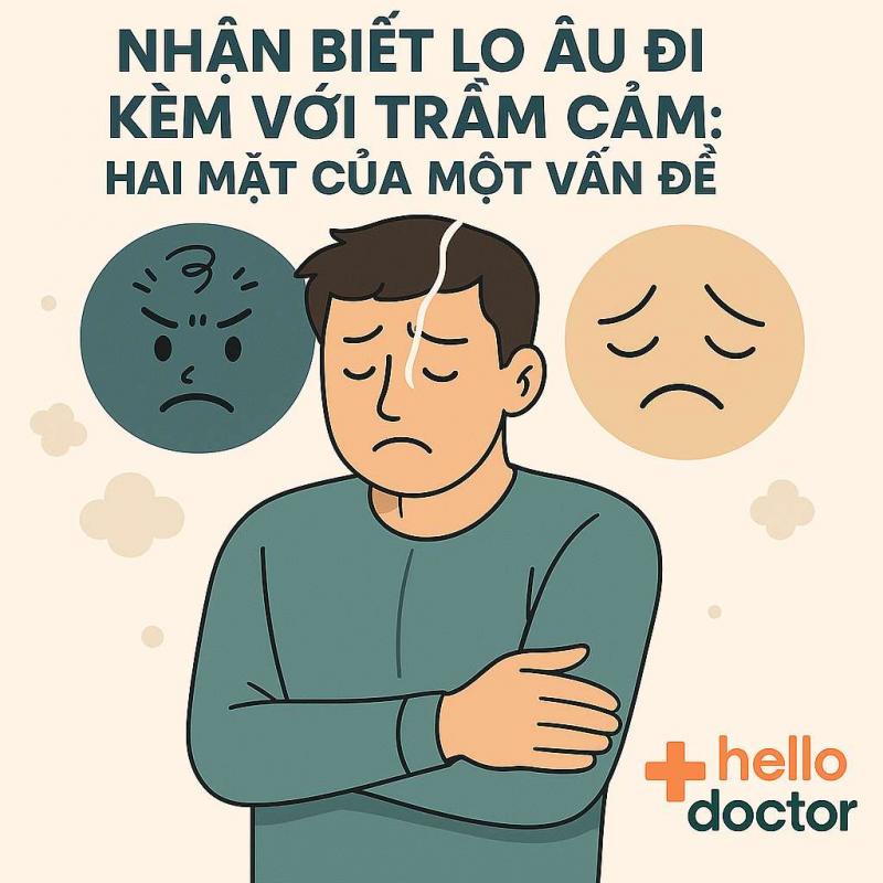 Nhận biết lo âu đi kèm với trầm cảm: Hai mặt của một vấn đề