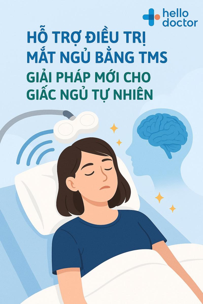 Hỗ Trợ Điều Trị Mất Ngủ Bằng TMS – Giải Pháp Mới Cho Giấc Ngủ Tự Nhiên