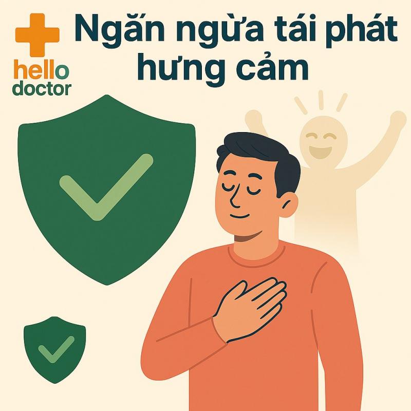 Ngăn ngừa tái phát hưng cảm: Hello Doctor theo dõi sát sao sau điều trị