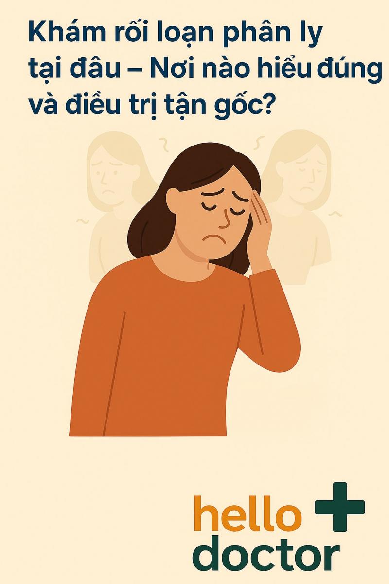 Khám rối loạn phân ly tại đâu – Nơi nào hiểu đúng và điều trị tận gốc? Khám rối loạn phân ly tại đâu – Nơi nào hiểu đúng và điều trị tận gốc?
