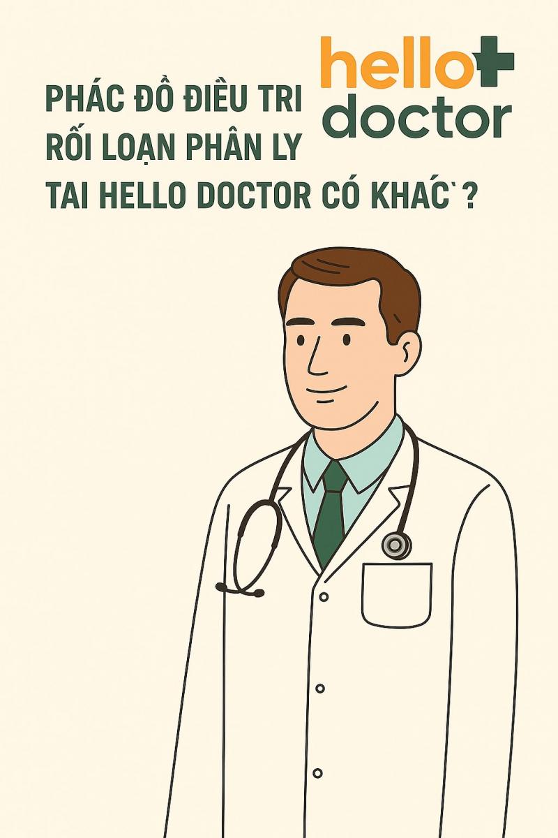 Phác đồ điều trị rối loạn phân ly tại Hello Doctor có gì khác biệt? Phác đồ điều trị rối loạn phân ly tại Hello Doctor có gì khác biệt?