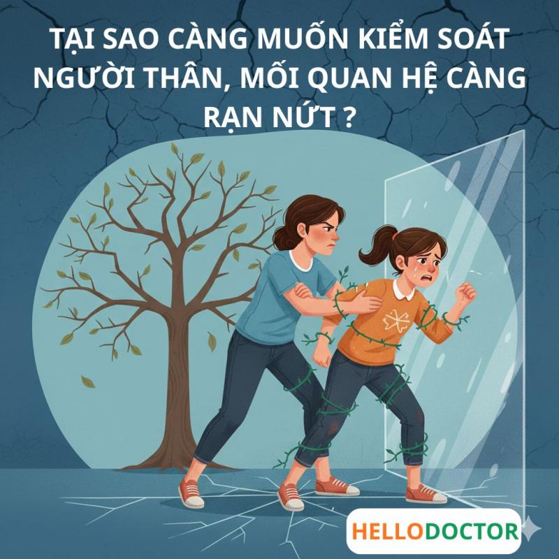 Tại sao càng muốn kiểm soát người thân, mối quan hệ càng rạn nứt?