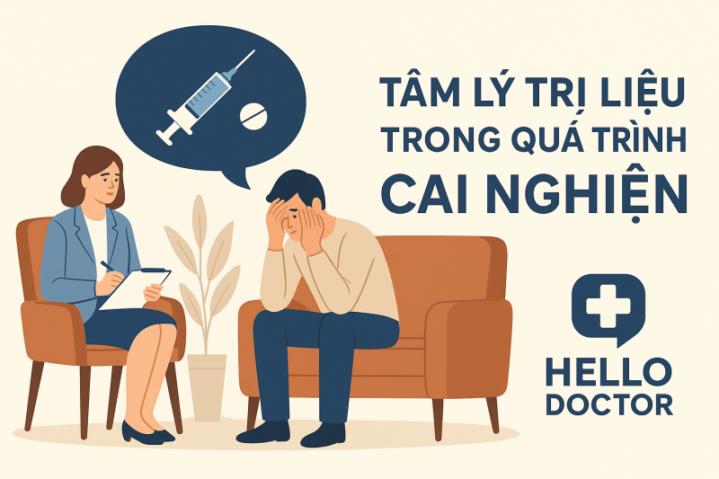 Tâm lý trị liệu trong quá trình cai nghiện – Yếu tố quyết định thành công Tâm lý trị liệu trong quá trình cai nghiện – Yếu tố quyết định thành công