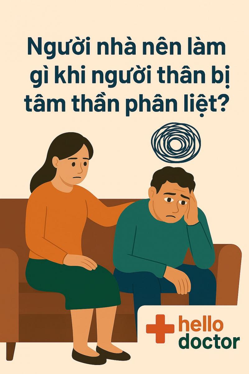 Người nhà nên làm gì khi người thân bị tâm thần phân liệt? Người nhà nên làm gì khi người thân bị tâm thần phân liệt?