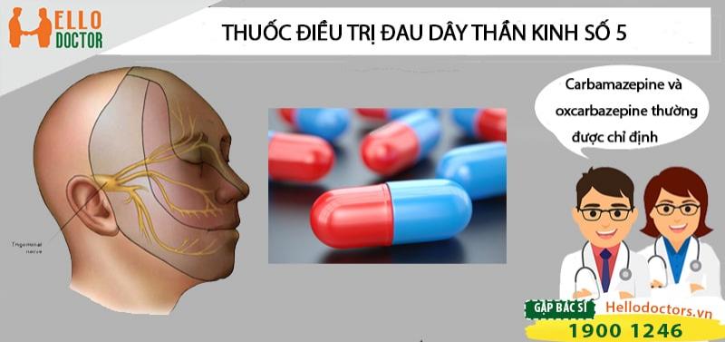 Thuốc điều trị đau dây thần kinh số 5 và những điều cần lưu ý