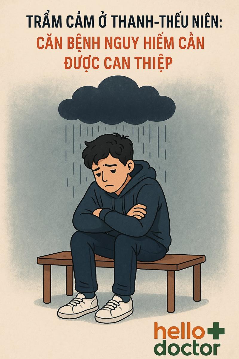 Trầm cảm ở thanh - thiếu niên: Căn bệnh nguy hiểm cần được can thiệp Trầm cảm ở thanh - thiếu niên: Căn bệnh nguy hiểm cần được can thiệp