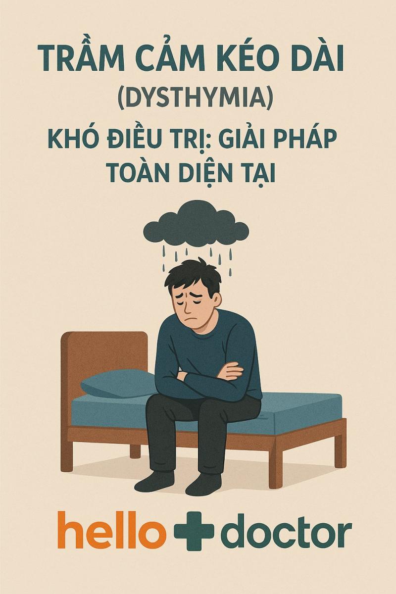 Trầm cảm kéo dài (Dysthymia) khó điều trị: Giải pháp toàn diện tại Hello Doctor Trầm cảm kéo dài (Dysthymia) khó điều trị: Giải pháp toàn diện tại Hello Doctor