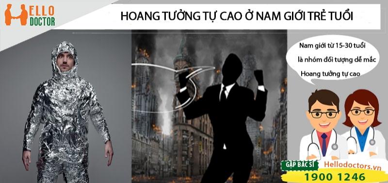 Vì sao hoang tưởng tự cao thường xảy ra ở nam giới trẻ tuổi?