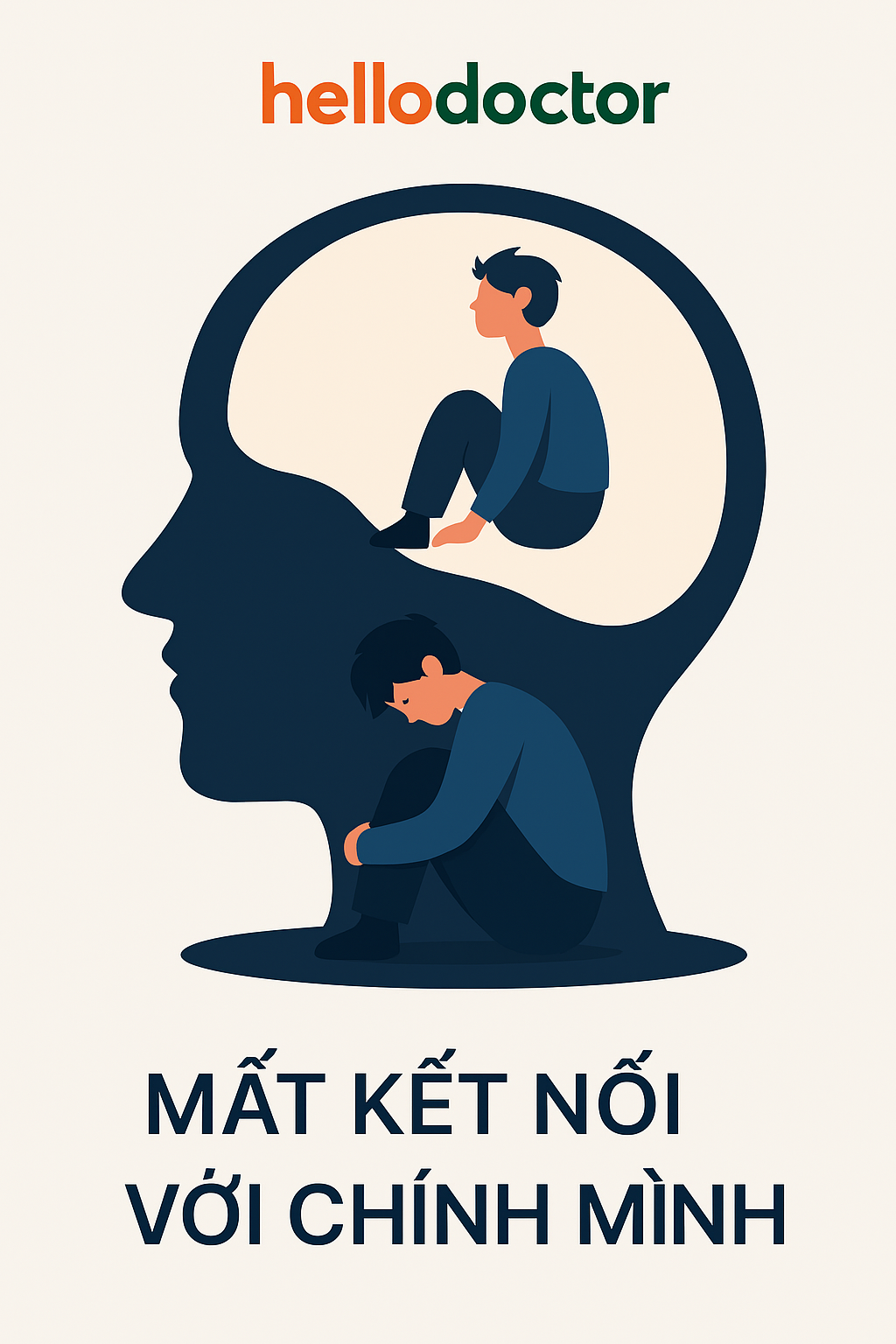 Cảm giác “mất kết nối với chính mình” – biểu hiện sâu của trầm cảm ẩn