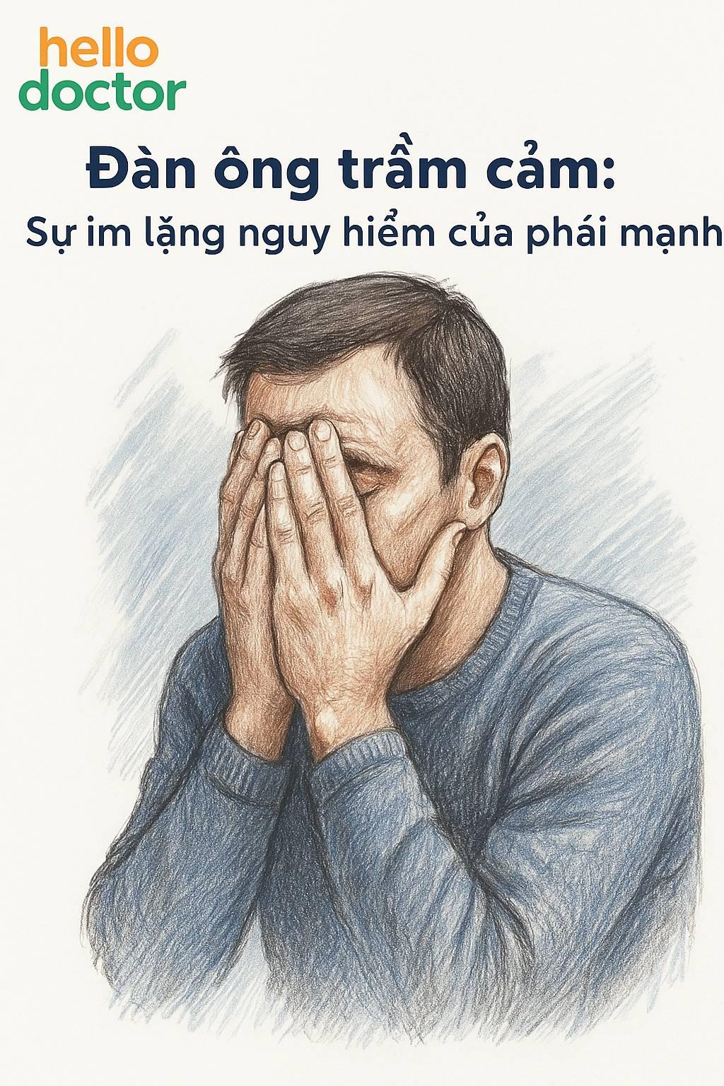 Đàn ông trầm cảm: Sự im lặng nguy hiểm của phái mạnh