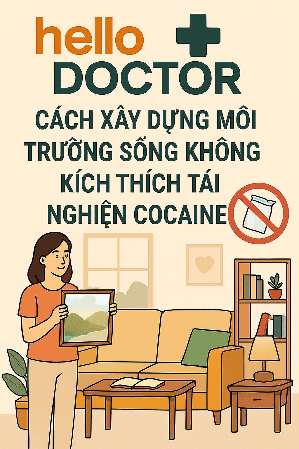 Cách xây dựng môi trường sống không kích thích tái nghiện cocaine